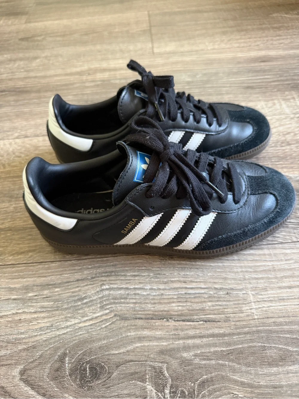 Adidas Samba Classic Men's Black and White Trainers